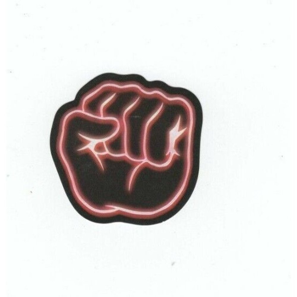 Neon Fist Graffiti Car Skateboard Laptop Luggage Bike Cool Toy Sticker Decal
